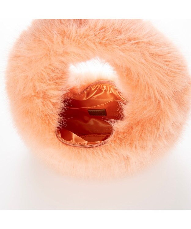 UNBILLION カカトゥ kakatoo / オーバルファーバッグ オレンジ