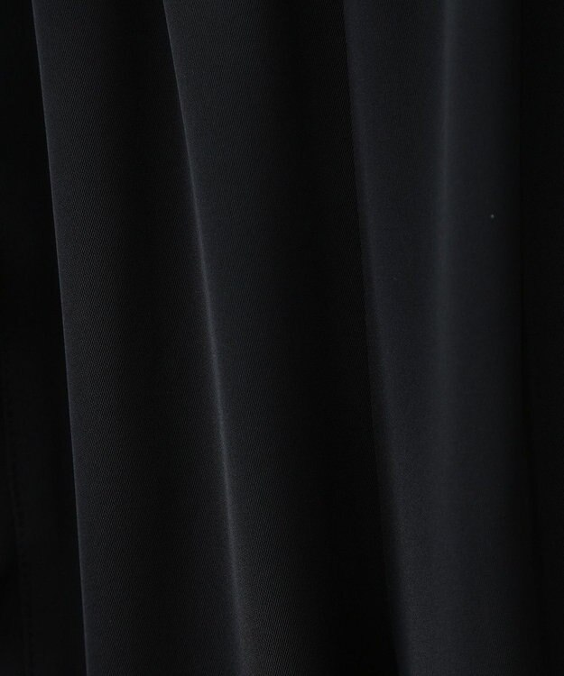 Green Parks ■ＥＳＣＡＲ　センターフリルワイドパンツ Black