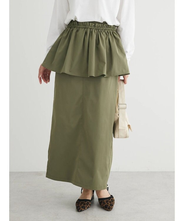Green Parks ・ＳＵＧＡＲ　ＳＰＯＯＮ　３ｗａｙペプラムスカート