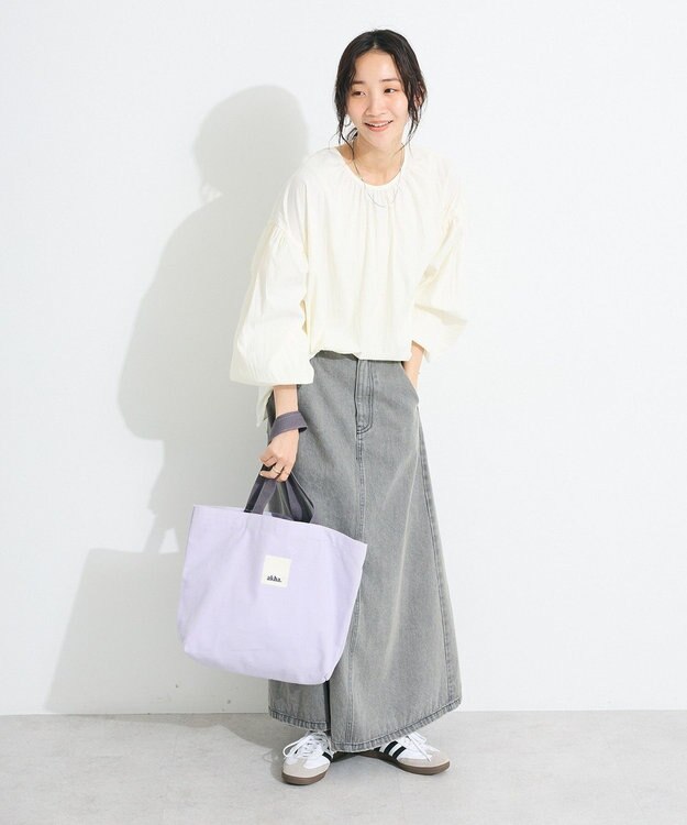CRAFT STANDARD BOUTIQUE ボリュームスリーブブラウス White