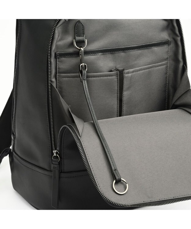 ACE BAGS & LUGGAGE W&.Day/Night ピルクエット レザーリュック A4サイズ 13.3インチPC収納 19011 ダブルアンドデイナイト ブラック
