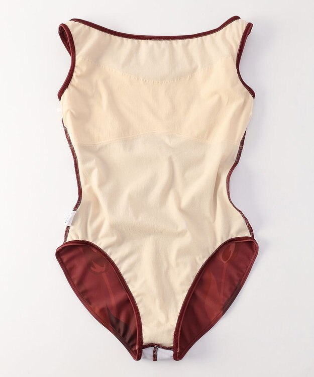 Chacott ノースリーブレオタード ガーネットＰＴ