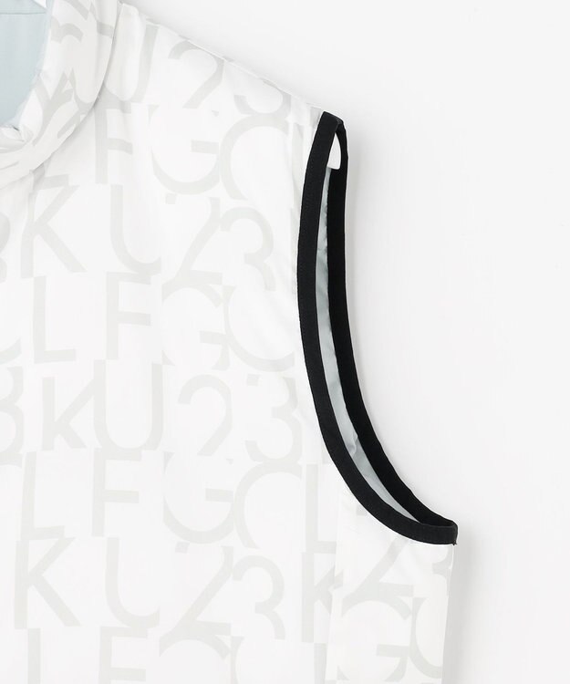 23区GOLF 【MEN】中綿リバーシブルベスト ライトグレー系