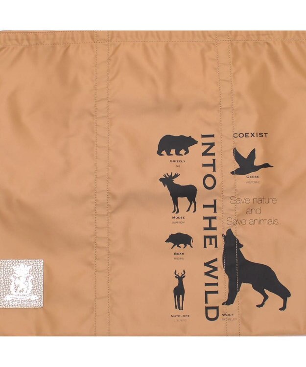 A.D.M.J. 【ナイロン】オリタタミバッグL WALNUT