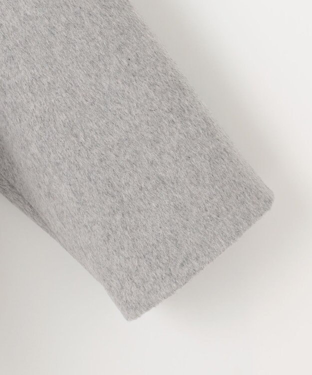 Feroux ウール混 ショートコート ライトグレー系