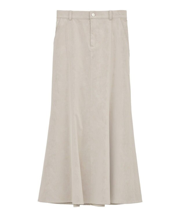 YECCA VECCA レザーライクマーメイドスカート Black