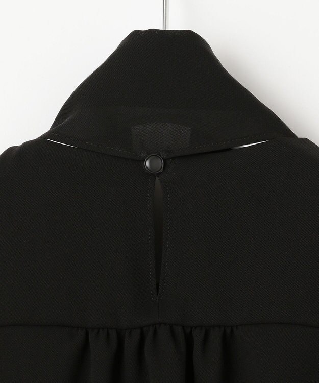 自由区 FORMAL 【洗える】NOIE15平二重 ジャケット+ワンピース ブラック系