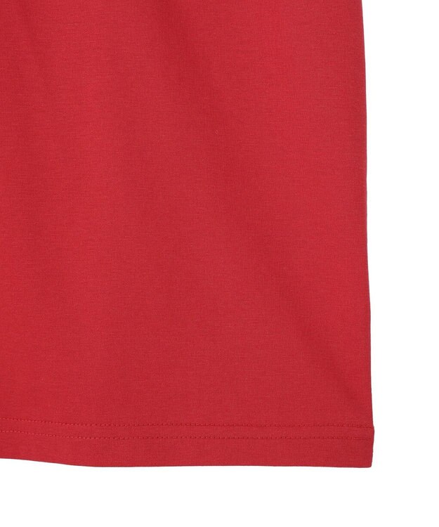 earth music&ecology アソートプリントＴシャツ Red