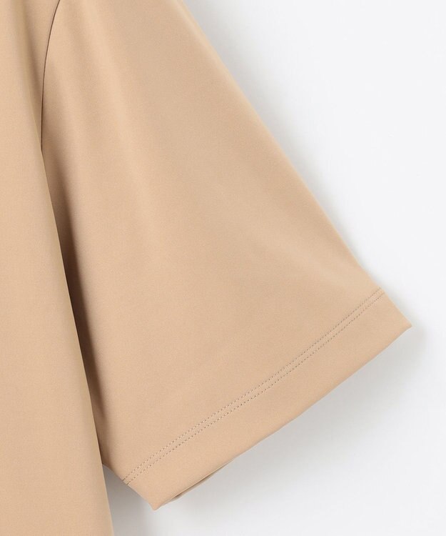 23区GOLF 【MEN】ベアスムース モックネックシャツ ベージュ系