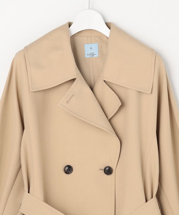 組曲 L リラクシング トレンチコート ベージュ系