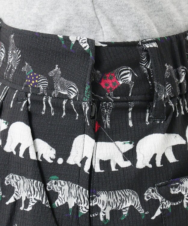 23区GOLF 【WOMEN】【ストレッチ】オリジナルパレード柄 クールメッシュスカート ブラック系5