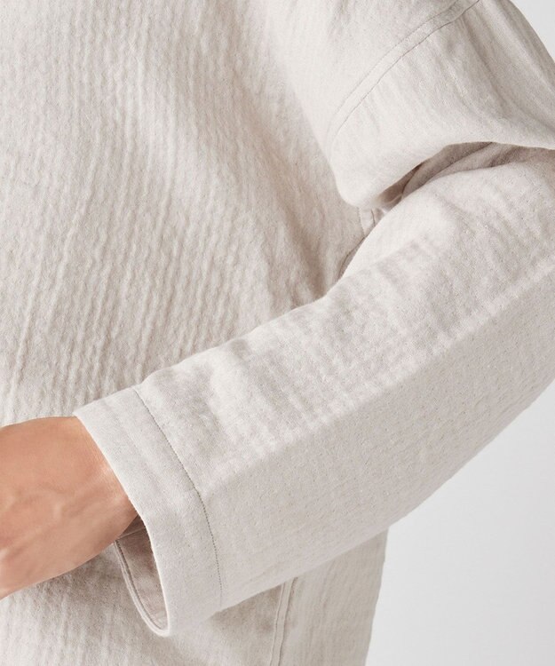 UCHINO マシュマロガーゼシンプルパジャマ ユニセックス ベージュ