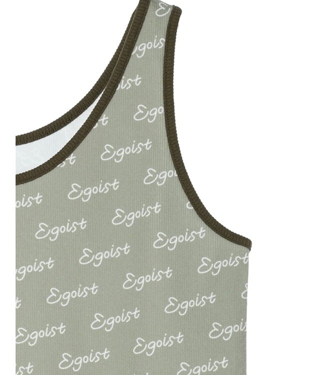 Green Parks ＥＧＯＩＳＴ　ロゴタンクトップ Khaki