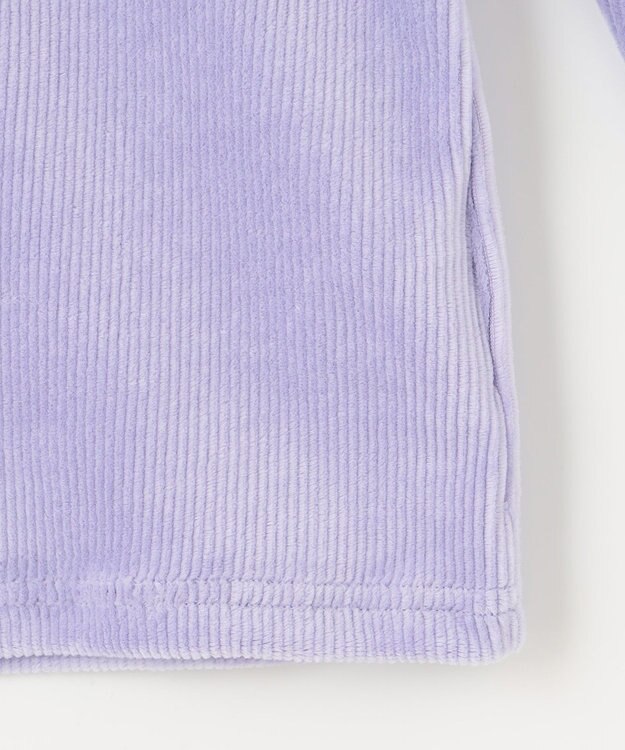 ANY KIDS ハイネック長袖カットソー ラベンダー