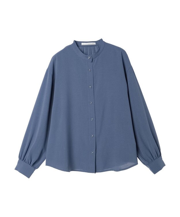 Green Parks ・ＥＬＥＮＣＡＲＥ　ＤＵＥ　バックプリーツブラウス Blue