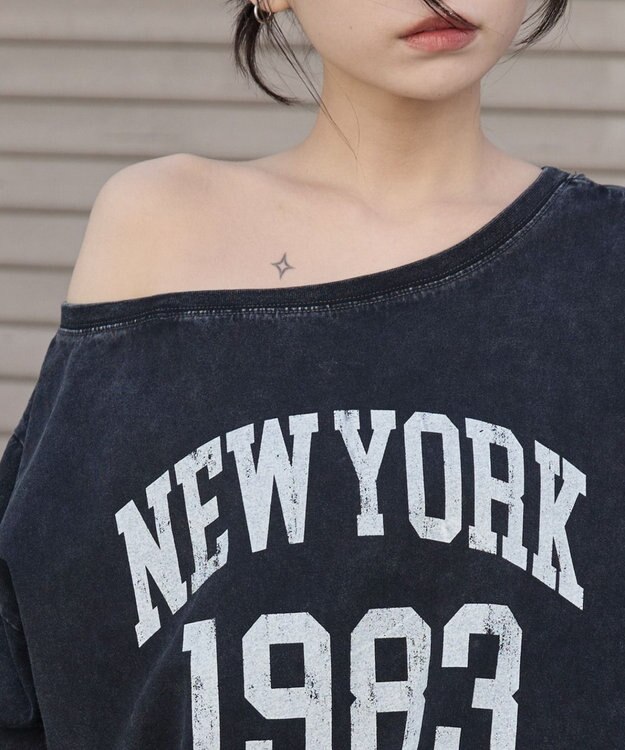 WEGO ２WAYグラフィックワンショルBIGT 柄5