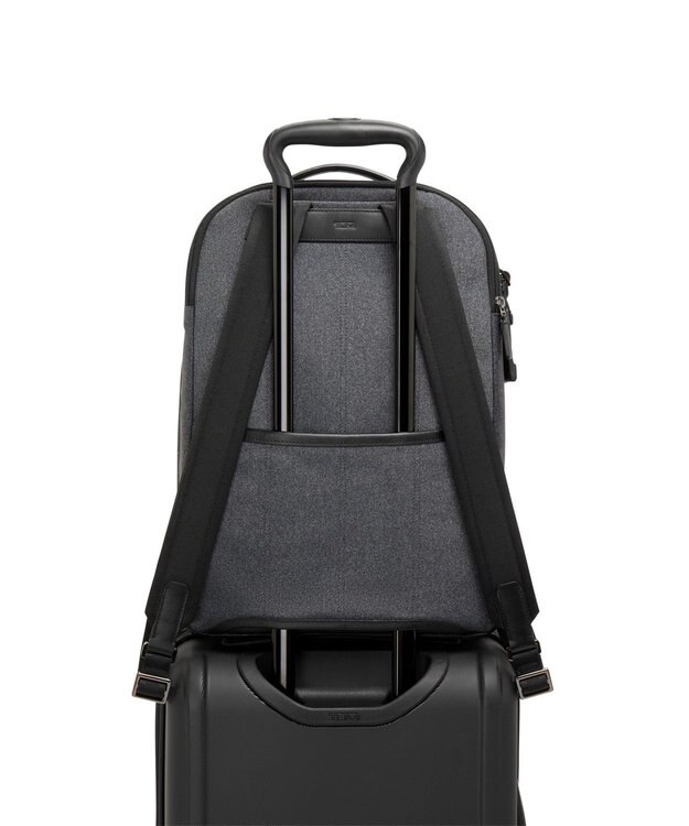 TUMI HARRISON 「ウォレン」バックパック ダーク チャコール