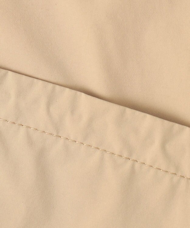 23区 L 【撥水加工】ソフトメモリータフタ スタンドネック ブルゾン ベージュ系