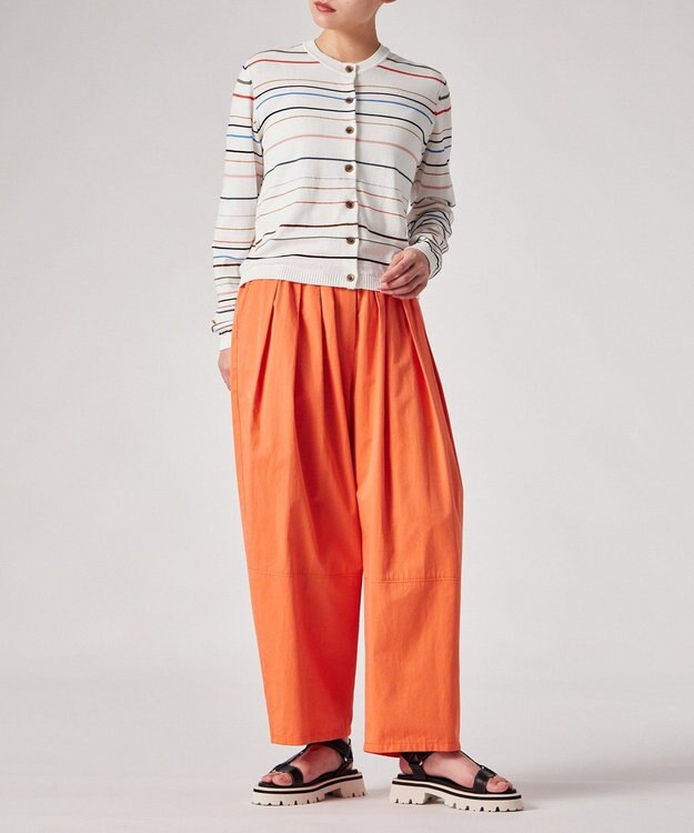 Paul Smith マルチカラーライン カーディガン オフホワイト