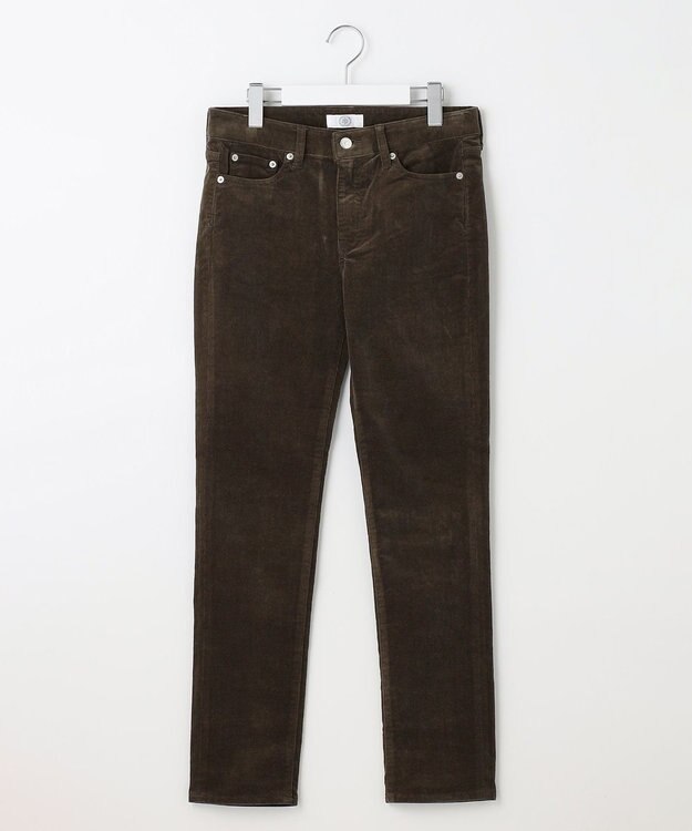 J.PRESS LADIES 【洗える】21ウェルコーデュロイ ストレッチ パンツ カーキ系