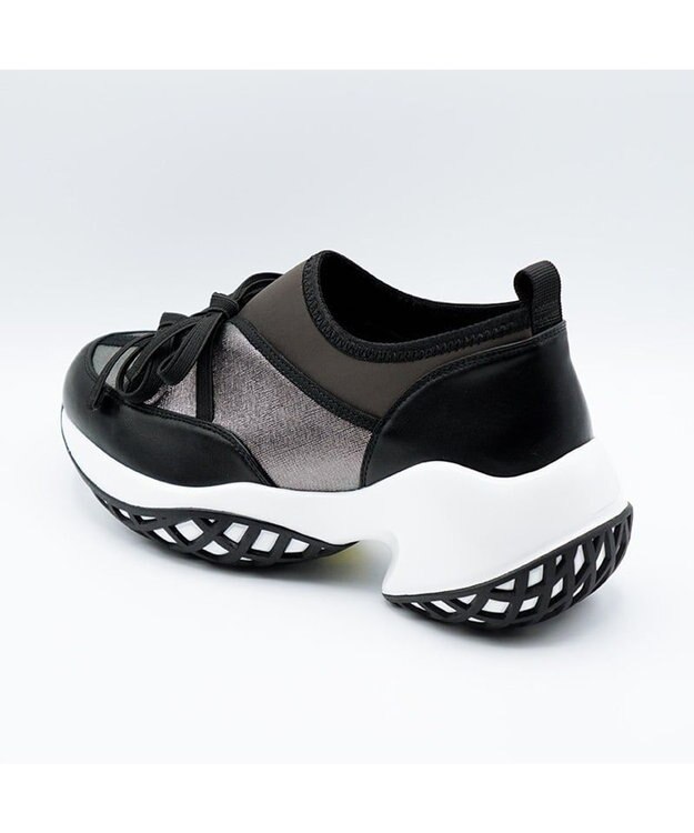 APOM ウォーターレジストプラットフォームリボンスニーカー エタン