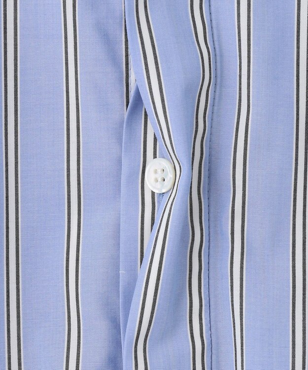 NAVE 【Nave】タイプライター シャツ ブルーストライプ