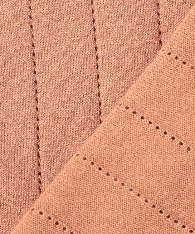 TOCCA IN ROMANCE ペプラム ニットプルオーバー ピンク系