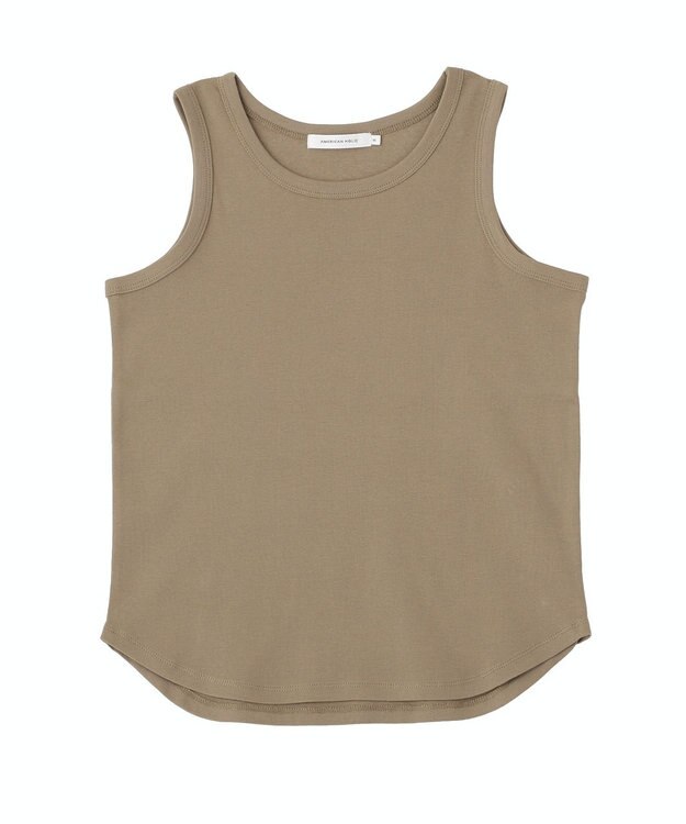 AMERICAN HOLIC 【２点セット】メッシュレイヤードタンクトップ Mocha