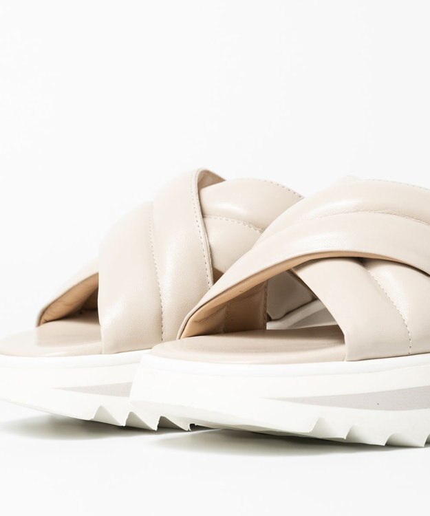 BONTRE 【LucaGrossi/ルカグロッシ】厚底パフィーサンダル グレー