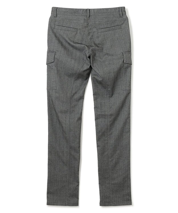 JOSEPH HOMME ソフトヘリンボンストレッチ / CIGAR CARGO グレー系