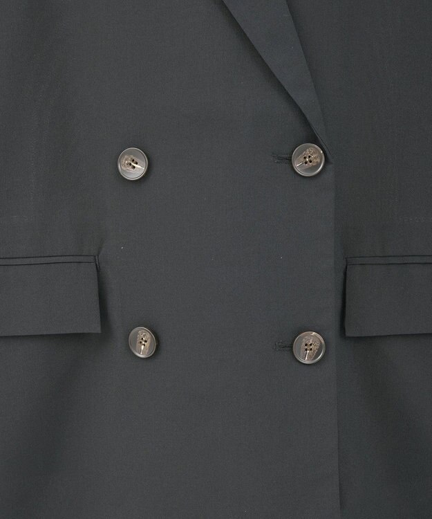 earth music&ecology シアードルマンジャケット Black