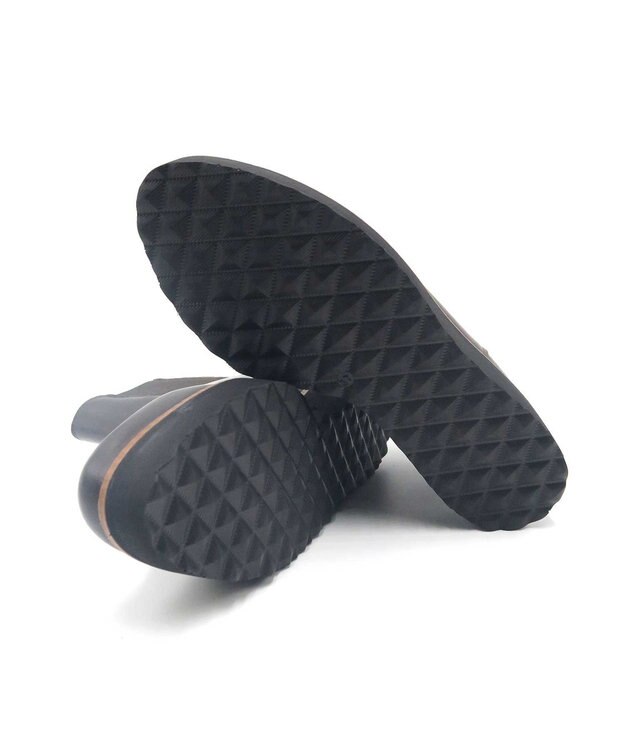 BONTRE 【BONTRE/ボントレ】厚底サイドゴアブーツ/10051-OA ダークブラウン