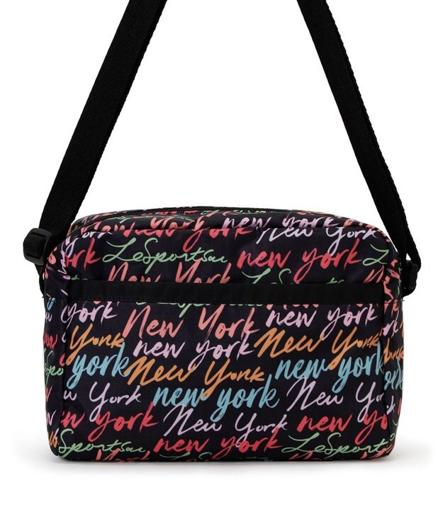 LeSportsac DANIELLA CROSSBODY/NYCスクリプトブラック NYCスクリプトブラック