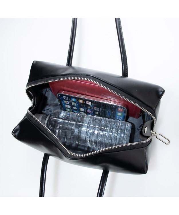 UNBILLION カカトゥ kakatoo / キューブボストンバッグ ブラック