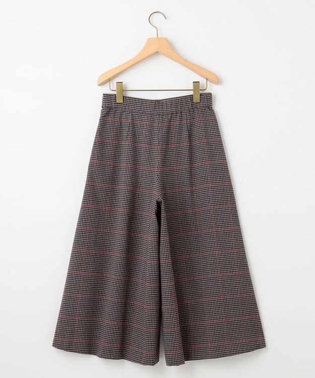 組曲 T/Rツイルストレッチ フレアパンツ ライトグレー系3