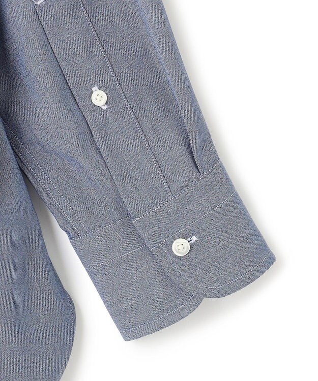 J.PRESS MEN 【接触冷感 / 吸水速乾 / UVカット】【SOFTCOOL ACTIVE】 オックスフォード ドレスシャツ / B.D. ダルブルー系