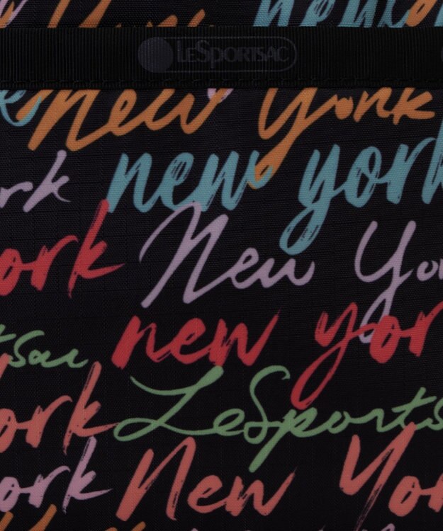 LeSportsac DANIELLA CROSSBODY/NYCスクリプトブラック NYCスクリプトブラック