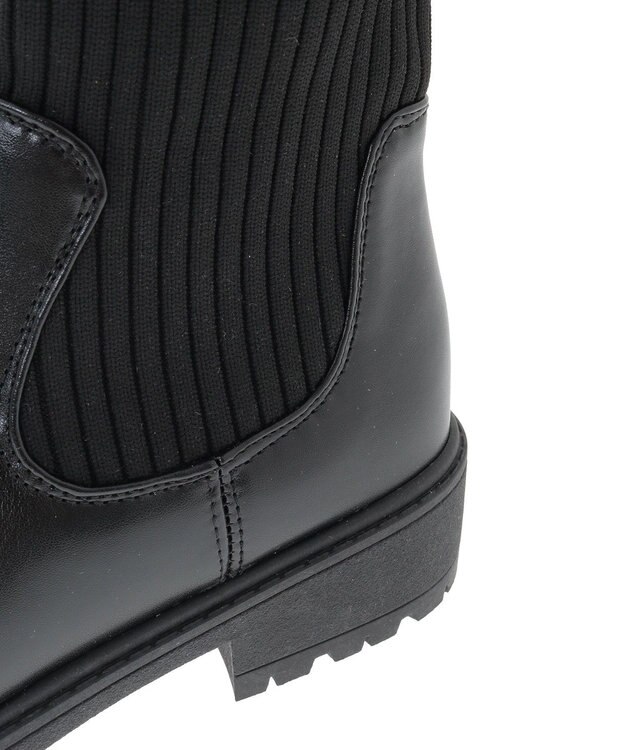 Green Parks ＲＵＰＩＳ．サイドゴアブーツ Black