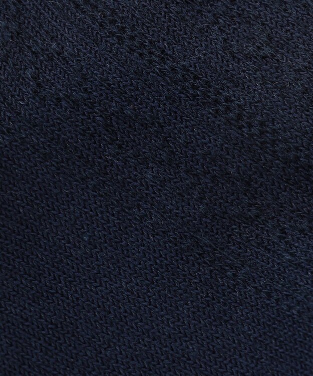 組曲 KIDS 【13-24㎝】リボン付シンプル ショートソックス ネイビー系