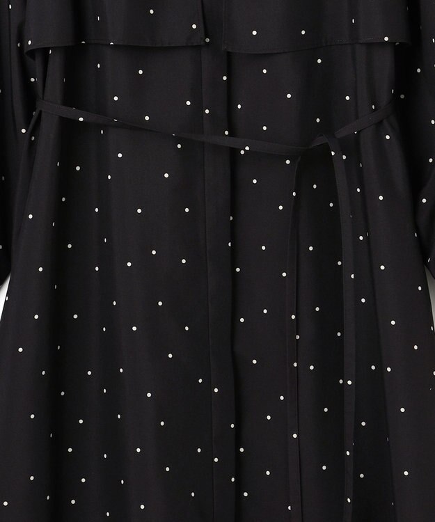 UNFILO L フライヨーク ワンピース ブラックドット