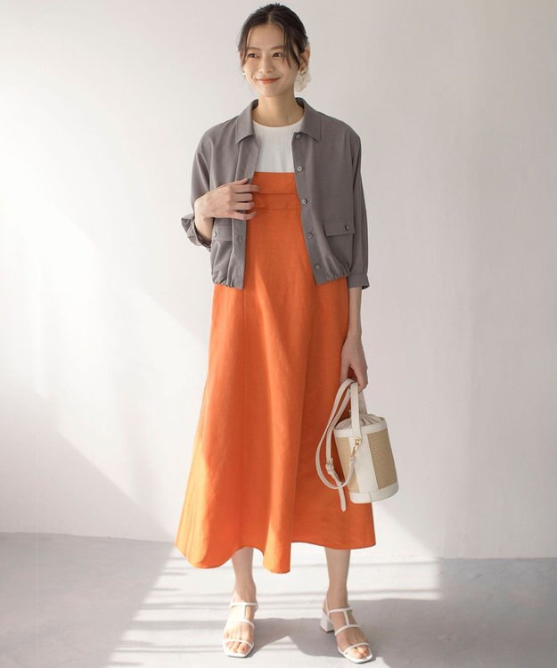 組曲 S サマーサック ワンピース サマーオレンジ系