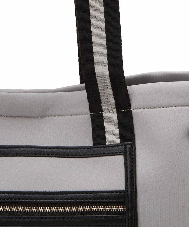 TOPKAPI 【新色追加】【TREASURE TOPKAPI】ネオプレン フロントポケット 2way トートバッグ グレー