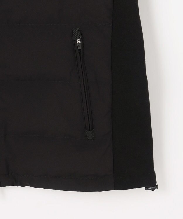 23区GOLF 【MEN】半袖パディングブルゾン ブラック系