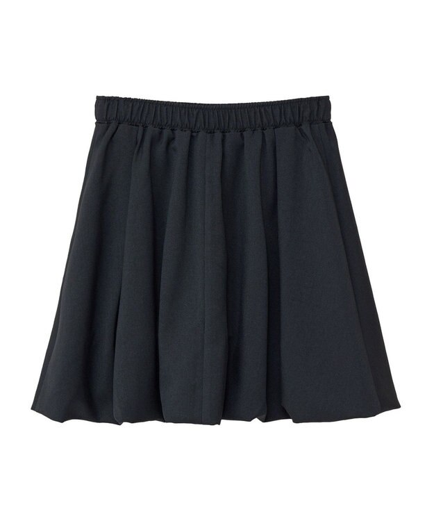 earth music&ecology バルーンミニスカート Black