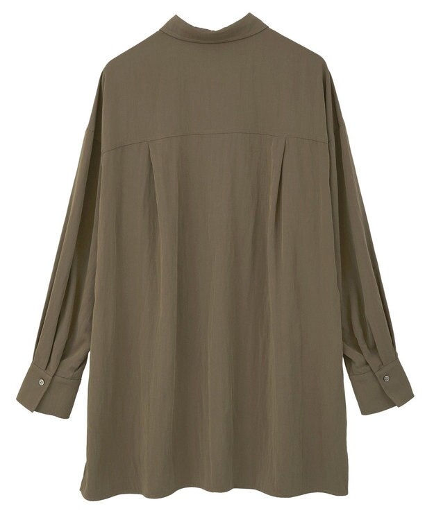 YECCA VECCA スキッパーオーバーシャツ Brown