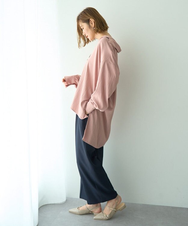 YECCA VECCA スキッパーオーバーシャツ Brown