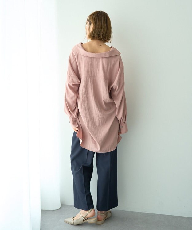 YECCA VECCA スキッパーオーバーシャツ Brown