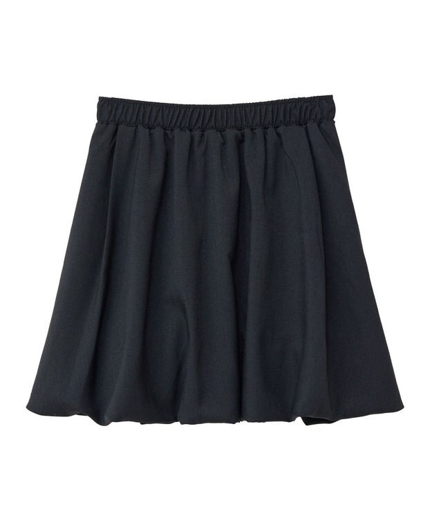 earth music&ecology バルーンミニスカート Black