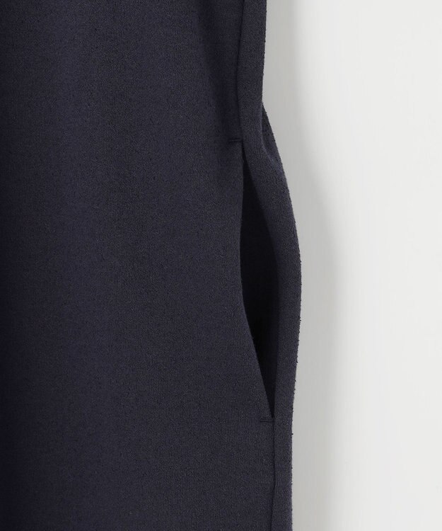 #Newans 【セレモニーにも/洗濯機可】パフスリーブロングワンピース​ ネイビー