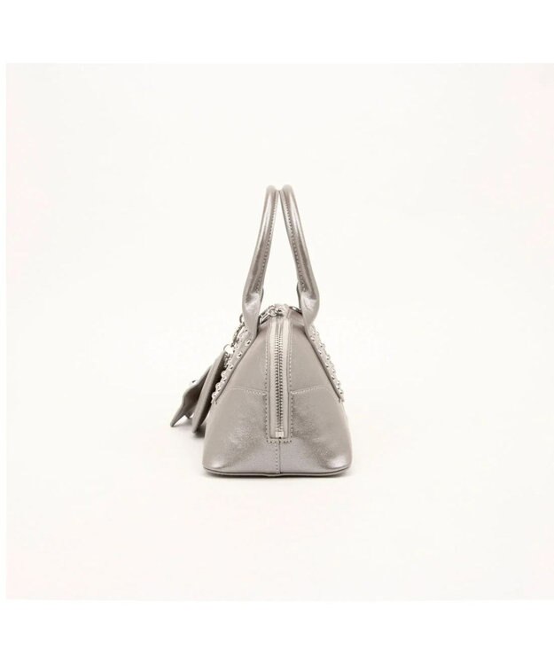 ANNA SUI ルミナス 2WAYハンドバッグ（小） シルバー